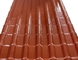 Spanish ASA Synthetic Roofing Tile Colorful Bamboo Shape Green Tile For Villa Park
