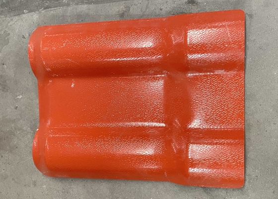 Impact Resistance Asa Synthetic Resin Roofing Sheet Refractory Easy To Install