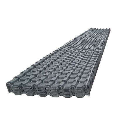 ASA Synthetic Resin Roof Tile 2.3mm-3.0mm Thickness Corrugated Waves
