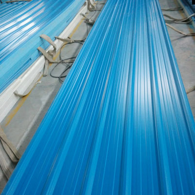 Spanish UPVC Roof Tiles 1.5mm-3.0mm Thickness 1000mm Width