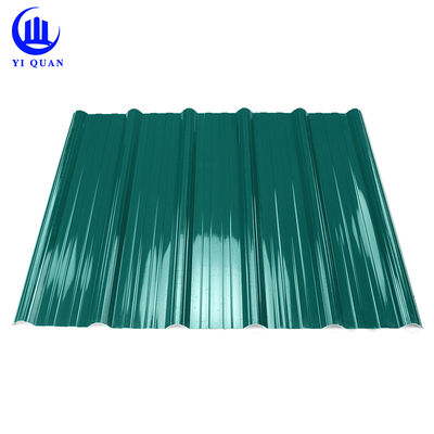 UPVC Spanish Roof Tiles 1.5mm-2.8mm Thickness 1130mm Width