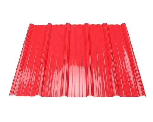 PVC Plastic Roof Tiles 0.8-3.0mm Thickness Waterproof Corrugated