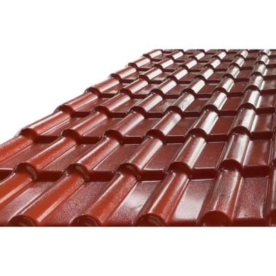ASA PVC Roof Tile 1050mm Wide 2.5mm Thickness Fireproof