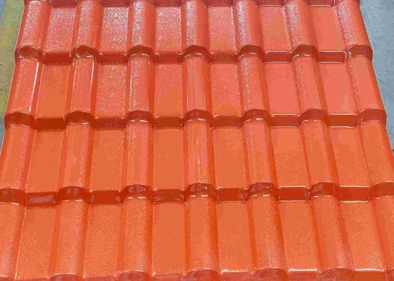 2.5mm Heat Insulation Spanish Roof Tiles Waterproof Residential House Roof Sheets