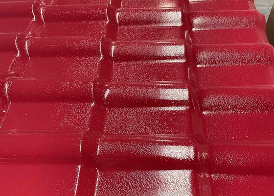 Impact Resistance Asa Synthetic Resin Roofing Sheet Refractory Easy To Install