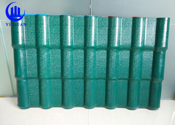 Fireproof ASA Synthetic Resin Spanish Roof Sheet For Construction Building