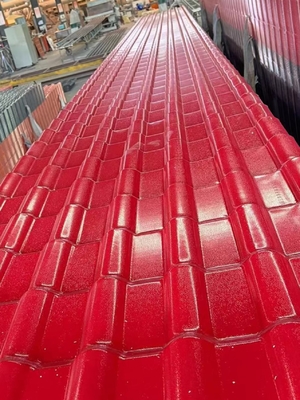 ASA Synthetic Resin Roof Tile 3.0mm Thickness for Residential