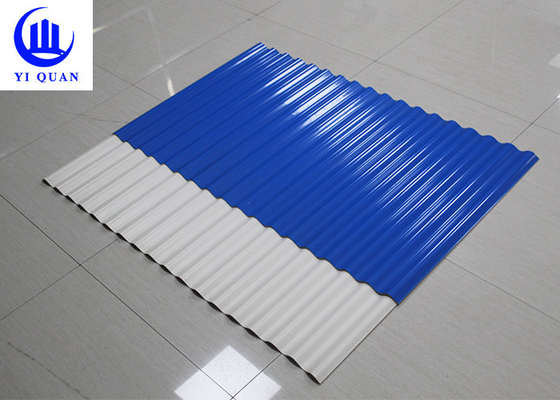 Waterproof Trapezoidal UPVC Roof Tiles For Market Balcony Environment Friendly