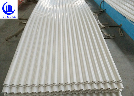 Good Quality Trapezoidal PVC UPVC Plastic Roof Shingle For Warehouse Farm Market