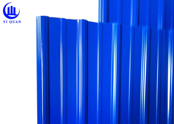 Good Quality Trapezoidal PVC UPVC Plastic Roof Shingle For Warehouse Farm Market