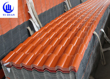 Excellent Corrosion Resistance Heat Insulation Roof Tiles Synthetic Resin