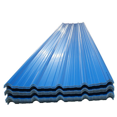 1.8mm PVC Roof Tiles 840mm Width Waterproof Plastic Roofing Sheets