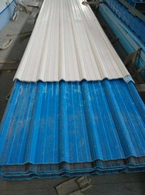 UPVC Spanish Roof Tile 1.5mm-2.8mm Thickness Heat Insulation