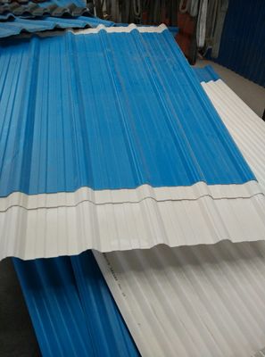 UPVC Spanish Roof Tile 1.5mm-2.8mm Thickness Heat Insulation