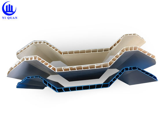 10mm Twin-Wall PVC Roofing Sheet 930mm Width for Warehouse Workshop