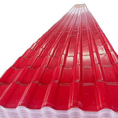 ASA Synthetic Resin Roof Tile 1050mm Width Impact Resistant