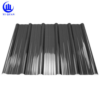 UPVC Spanish Roof Tiles 1.5mm-2.8mm Thickness 1130mm Width