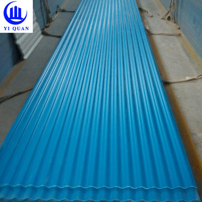 UPVC Spanish Roof Tile 1.5mm-2.8mm Thickness for Factory Roofing