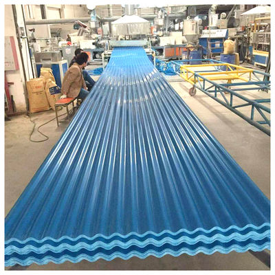 PVC Roof Tiles 1.0mm-3.0mm Thickness 1130mm Width Weather Resistant