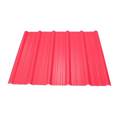 UPVC Roofing Sheet 2.5mm Thick Heat Insulation Spanish Style