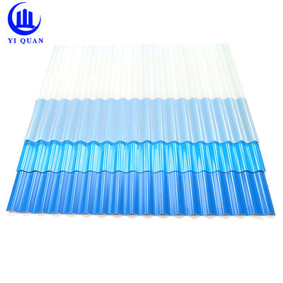 UV Resistant UPVC Roof Sheet 1.5mm-2.8mm Thickness 1130mm Width