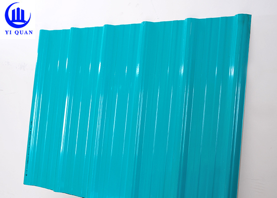 UPVC Roof Sheet 3mm Trapezoidal Shockproof for Warehouse Farmhouse