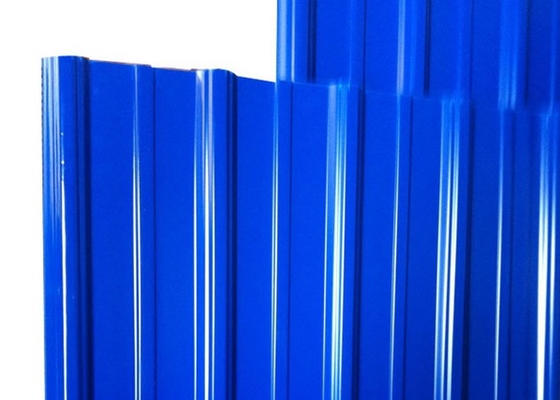 PVC UPVC покрыл рифленый настилая крышу лист для сопротивления алкалиа фабрики