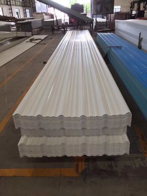 Pvc 930mm гофрировал испанские пластиковые настилая крышу листы