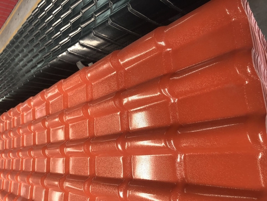 Pvc огнестойкости изолировал материал крыши Upvc листов толя